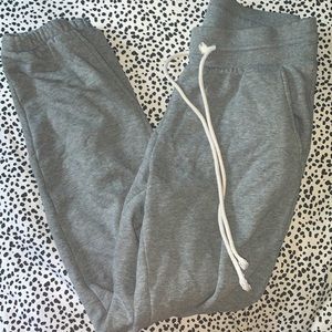 XS grey sweatpants
